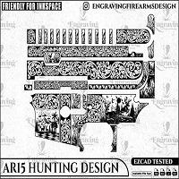 AR15 Hunting Engraving 